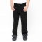 Boys Slim Fit School Trousers With Adjustable Waist - Black - 5yrs Plus